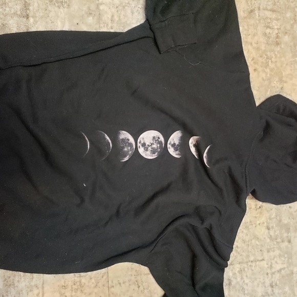 Hoodie black large like new - Picture 2 of 3
